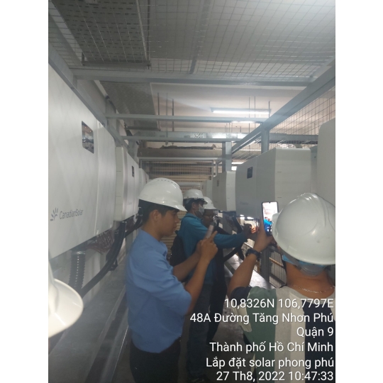 DỰ ÁN ĐIỆN MẶT TRỜI ÁP MÁI TỔNG CÔNG TY CỔ PHẦN PHONG PHÚ