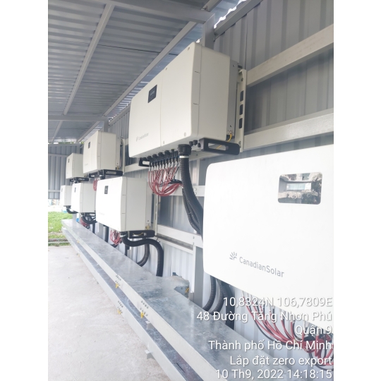 DỰ ÁN ĐIỆN MẶT TRỜI ÁP MÁI TỔNG CÔNG TY CỔ PHẦN PHONG PHÚ